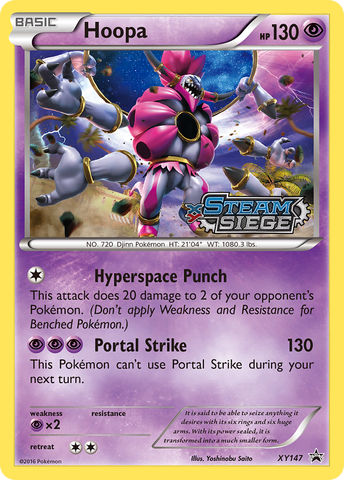 Hoopa (XY147) [XY: Promociones de Black Star] 