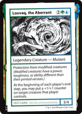 Louvaq, el Aberrante (Edición 2021) [Tarjetas de prueba de juego Mystery Booster] 