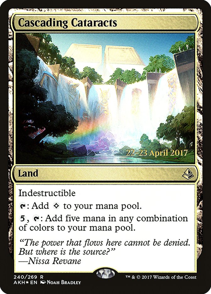 Cataratas en cascada [Promociones de presentación de Amonkhet] 