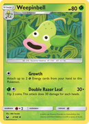 Weepinbell (2/168) [Sol y Luna: Tormenta Celestial] 