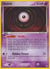 Unown (O) (O/28) [EX: Fuerzas invisibles] 