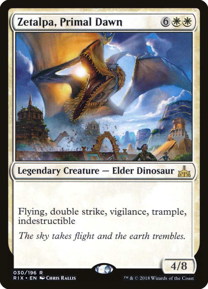 Zetalpa, Primal Dawn (Paquete promocional) [Promociones de Rivales de Ixalan] 
