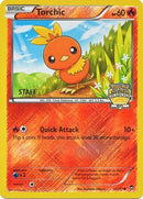 Torchic (12/111) (Personal de promoción del campeonato de la ciudad) [XY: Puños furiosos] 