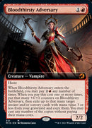 Adversario sediento de sangre (arte extendido) [Innistrad: Midnight Hunt] 