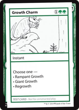 Amuleto de crecimiento (edición 2021) [Tarjetas de prueba de juego Mystery Booster] 