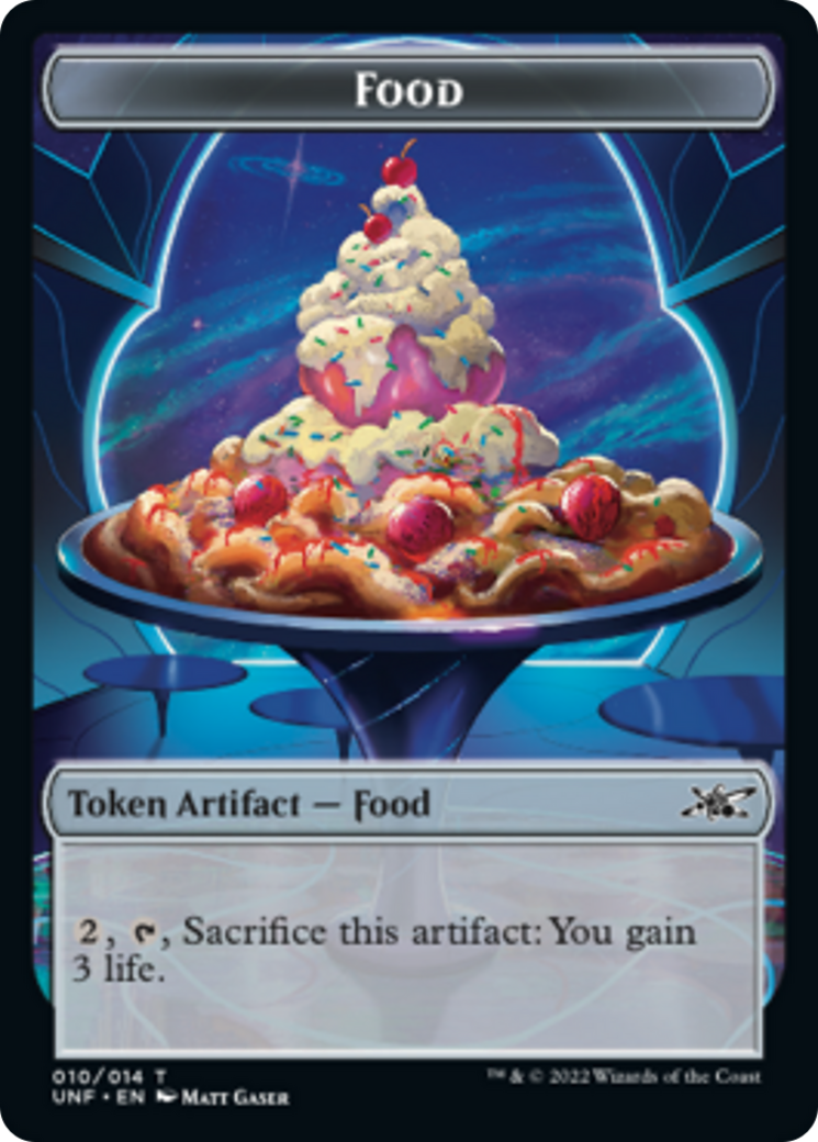 Empleado zombi // Comida (010) Ficha de doble cara [Tokens Unfinity] 