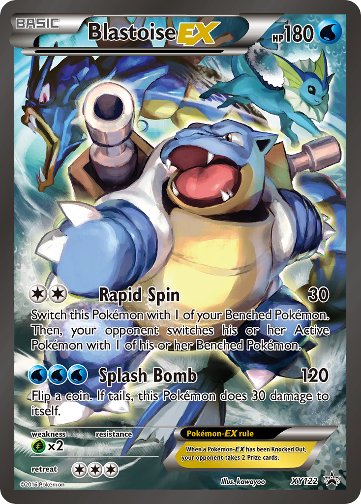 Blastoise EX (XY122) [XY: Promociones de Black Star] 
