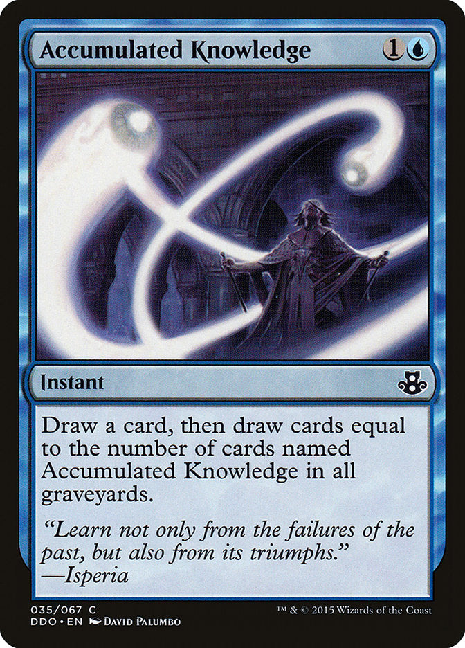 Conocimiento acumulado [Mazos de duelo: Elspeth vs. Kiora] 