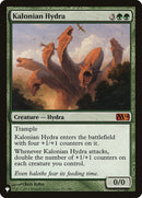 Hidra de Kalonia [La lista] 