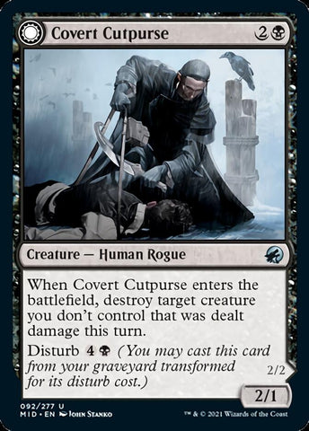 Cutpurse encubierto // Geist codicioso [Innistrad: Caza de medianoche] 