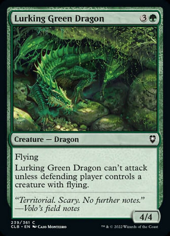 Dragón verde al acecho [Commander Legends: Batalla por Baldur's Gate] 