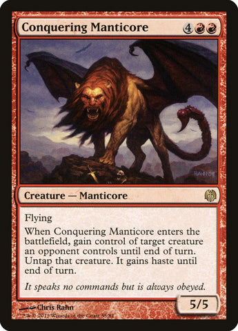 Conquistando a Mantícora [Duel Decks: Heroes vs. Monsters] 
