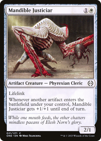 Mandible Justiciar [Pyrexia: Todos serán uno] 