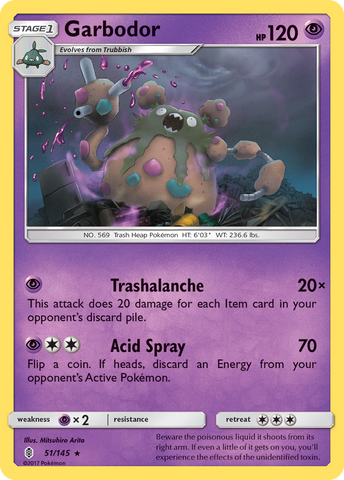 Garbodor (51/145) [Sol y Luna: Guardianes en ascenso] 