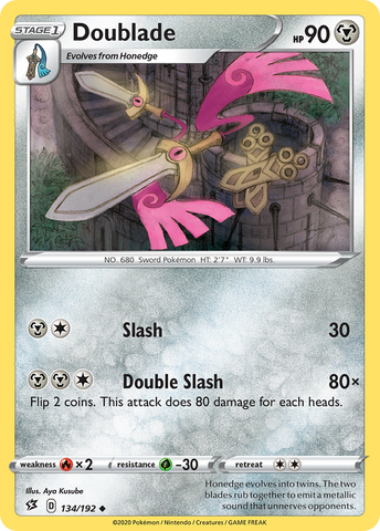 Doble hoja (134/192) [Espada y escudo: Choque rebelde] 