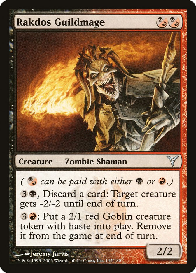 Mago del gremio Rakdos [Disensión] 