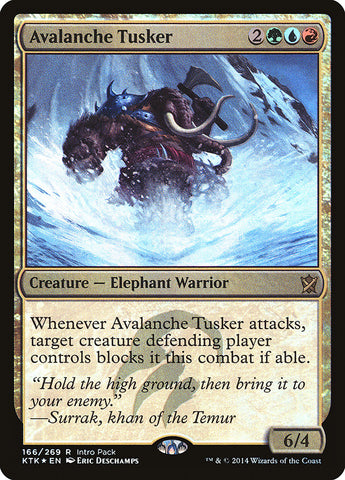 Avalanche Tusker (paquete de introducción) [Promociones de Khans of Tarkir] 