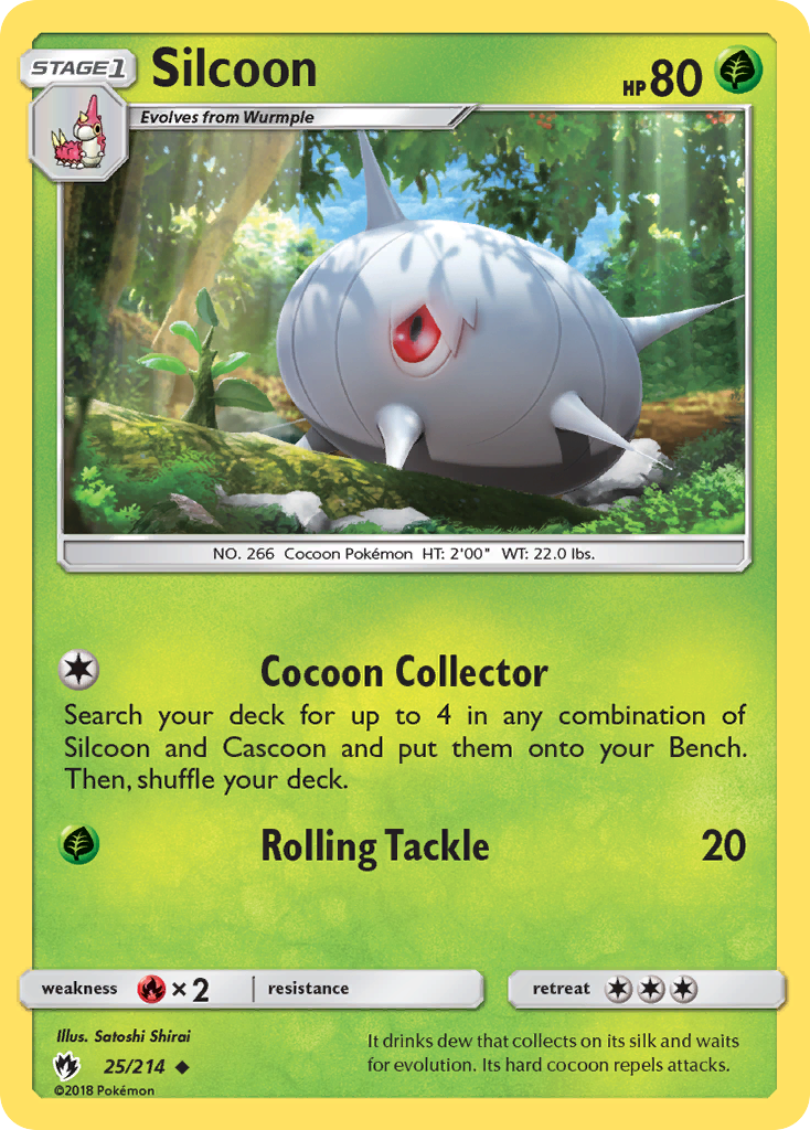 Silcoon (25/214) [Sol y Luna: Trueno perdido] 