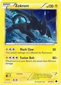 Zekrom (39/116) (Cosmos Holo) [Blanco y negro: Plasma Freeze] 