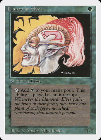 Elfos de Llanowar [Edición revisada] 