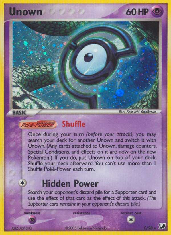 Unown (C) (C/28) [EX: Fuerzas invisibles] 