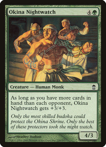 Okina Nightwatch [Salvadores de Kamigawa] 
