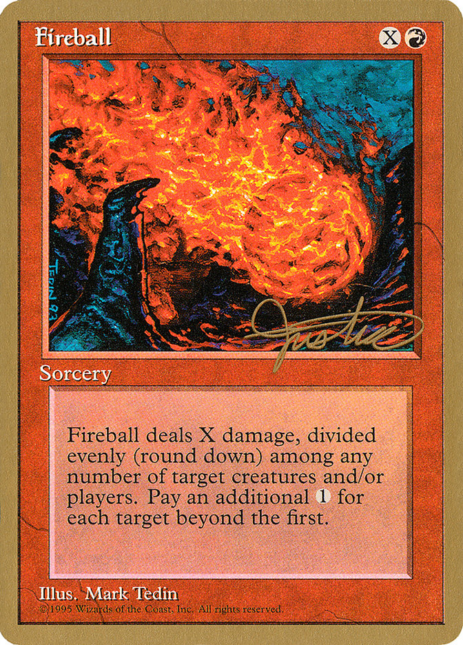 Bola de fuego (Mark Justice) [Conjunto de coleccionista del Pro Tour] 