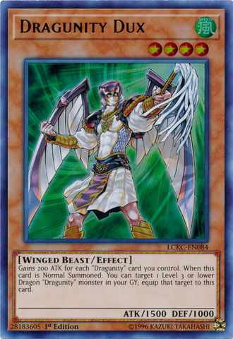 Dragunity Dux [LCKC-EN084] Ultra raro 