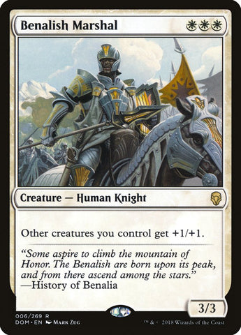 Mariscal de Benalish [Dominaria] 