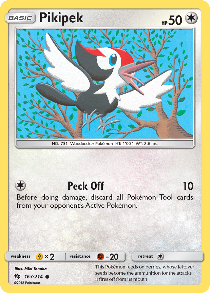 Pikipek (163/214) [Sol y Luna: Trueno perdido] 