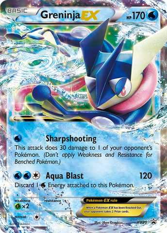 Greninja EX (XY20) [XY: Promociones de Black Star] 