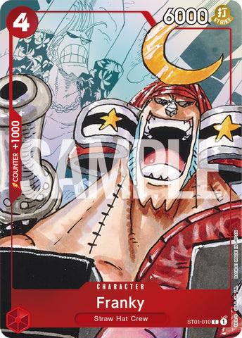 Franky (arte alternativo) [Tarjetas de promoción de One Piece] 