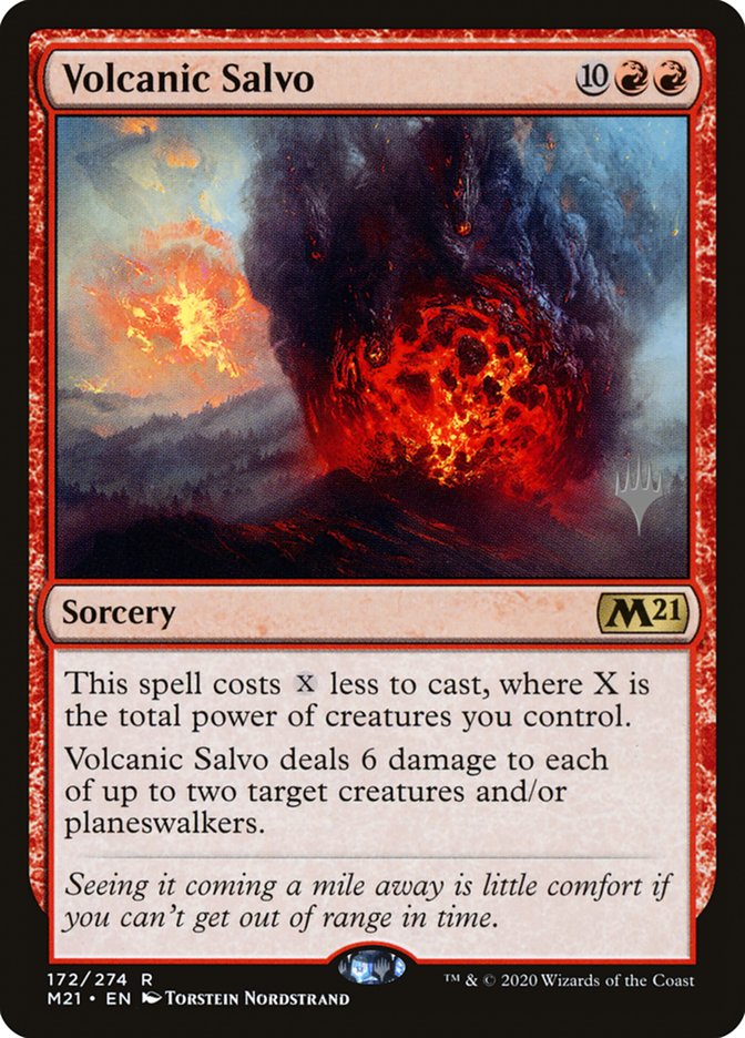 Volcanic Salvo (paquete promocional) [Promociones de la colección básica 2021] 