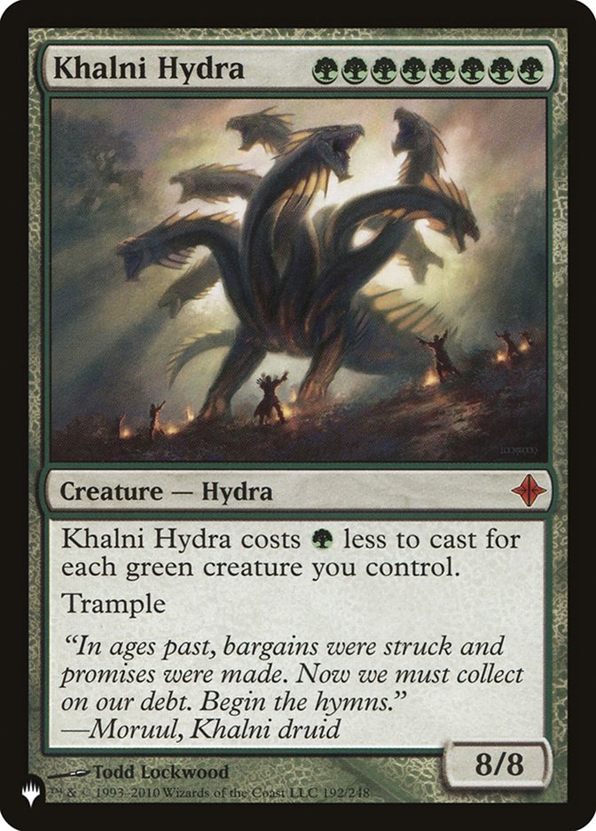 Khalni Hydra [La lista] 