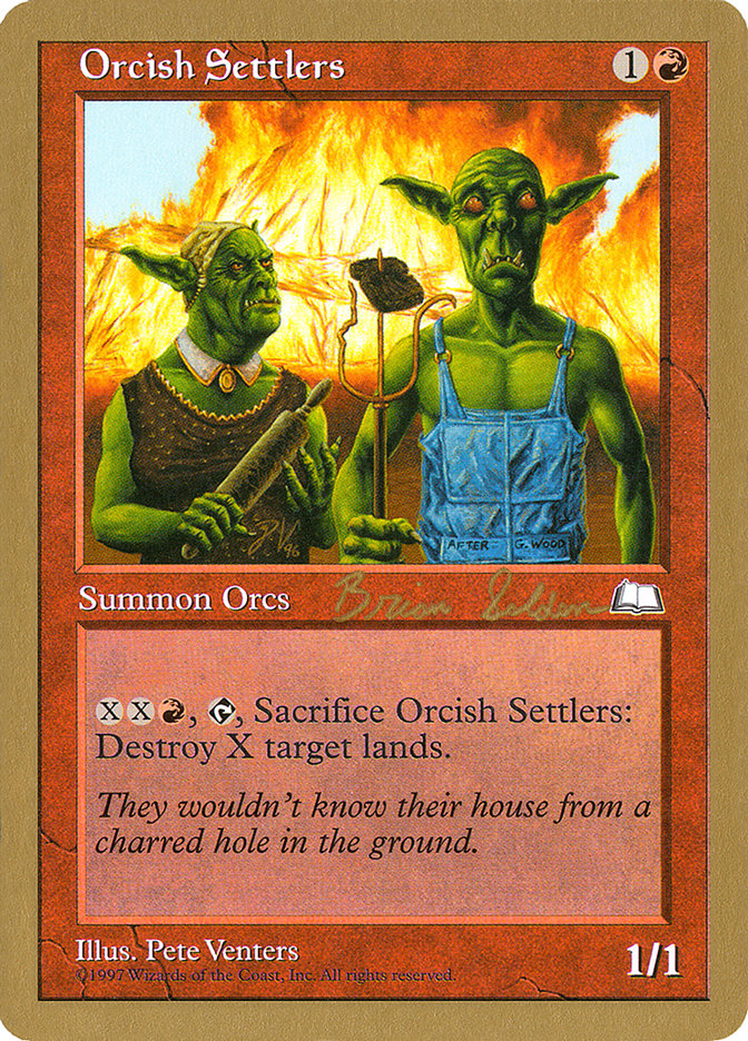 Colonos orcos (Brian Selden) [World Championship Decks 1998] 