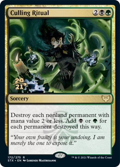Ritual de sacrificio [Promociones de presentación de Strixhaven: School of Mages] 