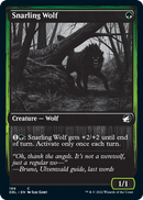 Lobo gruñendo (199) [Innistrad: Doble función] 