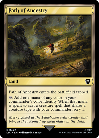 Path of Ancestry [El Señor de los Anillos: Tales of Middle-Earth Commander] 