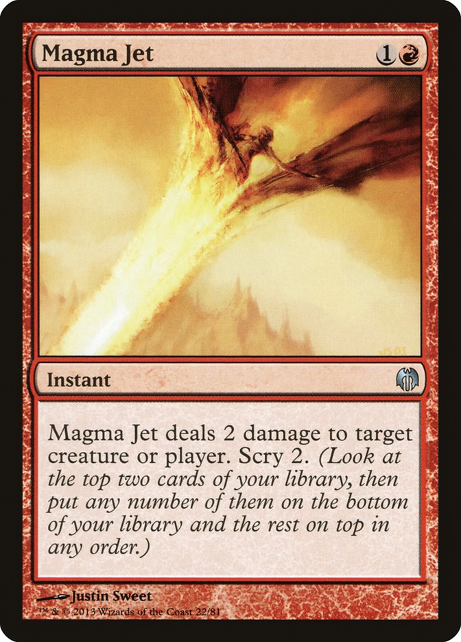 Magma Jet [Duel Decks: Héroes contra Monstruos] 