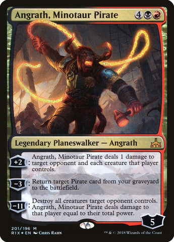 Angrath, Pirata Minotauro [Rivales de Ixalan] 