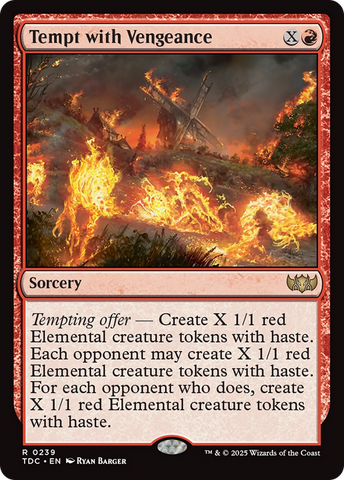 Tempt with Vengeance [Tarkir: Dragonstorm Commander]