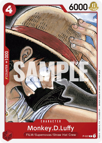 Monkey.D.Luffy (Película Roja de One Piece) [Tarjetas de promoción de One Piece] 