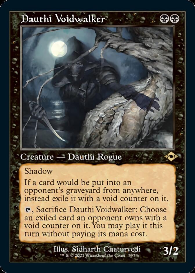 Dauthi Voidwalker (lámina retro grabada) [Horizontes modernos 2] 