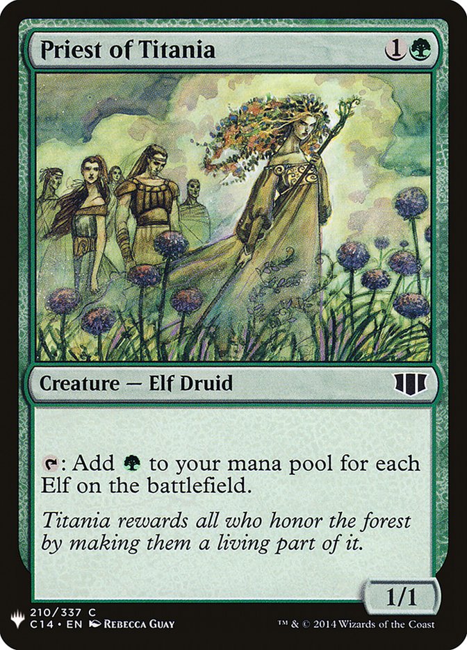 Sacerdote de Titania [Refuerzo misterioso] 