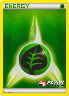 Grass Energy (Promoción Play Pokémon 2011) [Tarjetas de liga y campeonato] 