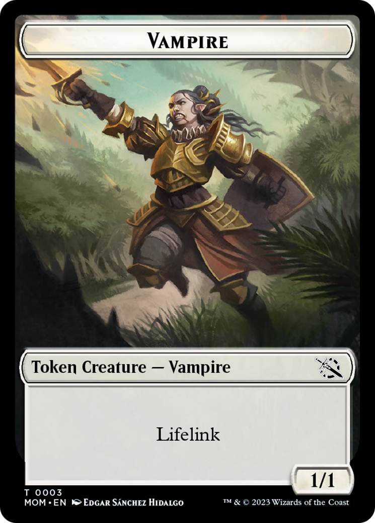 Elemental (9) // Ficha de vampiro de doble cara [Fichas de la Marcha de la Máquina] 