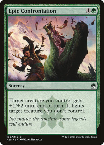 Confrontación épica [Masters 25] 