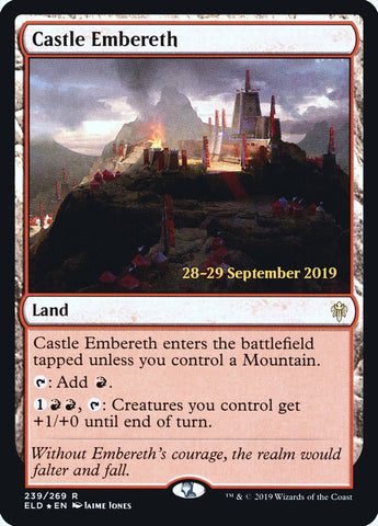 Castle Embereth [Promociones de presentación del Trono de Eldraine] 