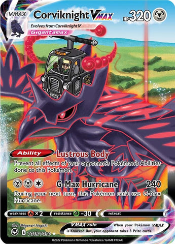 Corviknight VMAX (TG19/TG30) [Espada y escudo: Tempestad plateada] 