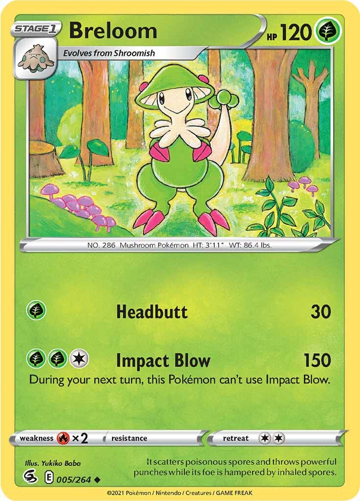 Breloom (005/264) [Espada y escudo: Golpe de fusión] 